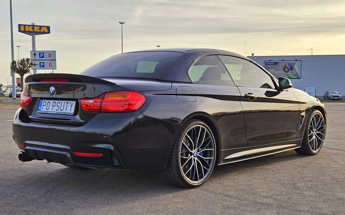 BMW Seria 4 cena 100000 przebieg: 155000, rok produkcji 2014 z Poznań małe 529